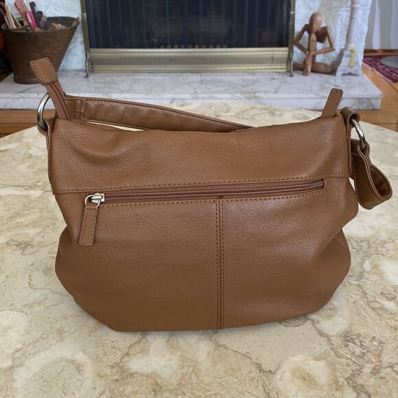 St. John’s Bay 100% Leather Horsebit Hobo Bag - Picture 4 of 15